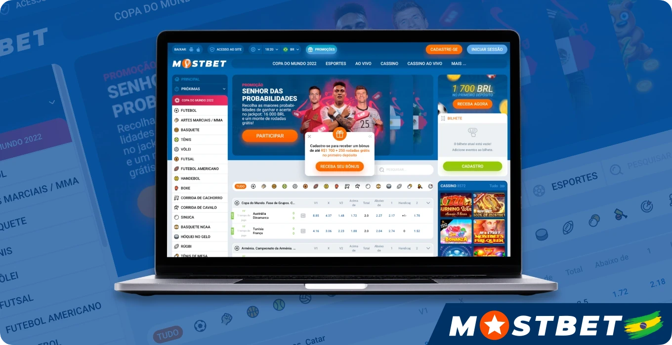 Informações detalhadas sobre a Mostbet Brasil