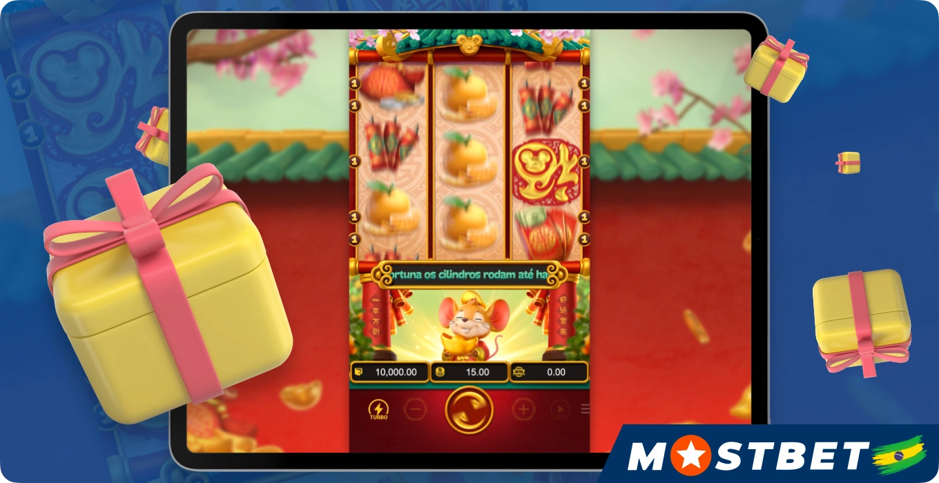 O bônus de boas-vindas da Mostbet pode ser usado no jogo Fortune Mouse