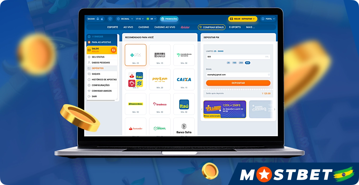 Para jogar Fortune Tiger com dinheiro real, os usuários da Mostbet devem fazer um depósito usando uma das opções de pagamento oferecidas