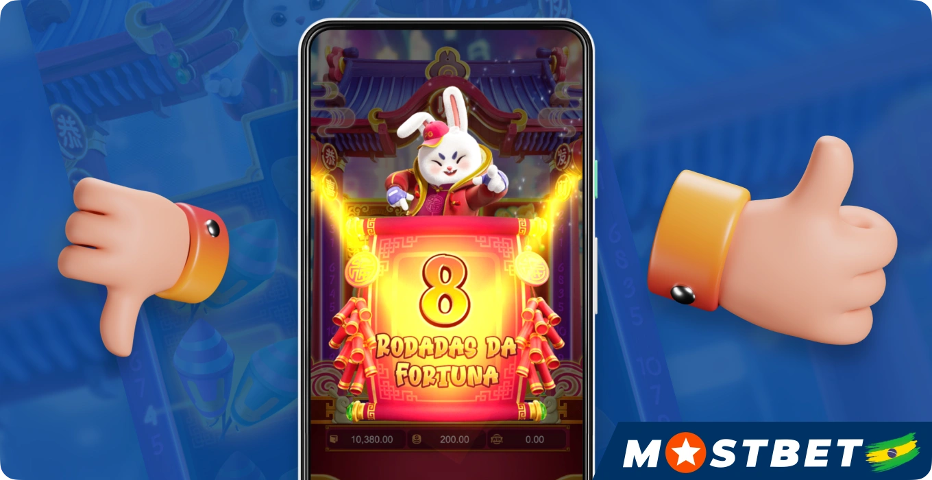 O caça-níqueis Fortune Rabbit da Mostbet tem prós e contras, com os quais você deve se familiarizar antes de jogar