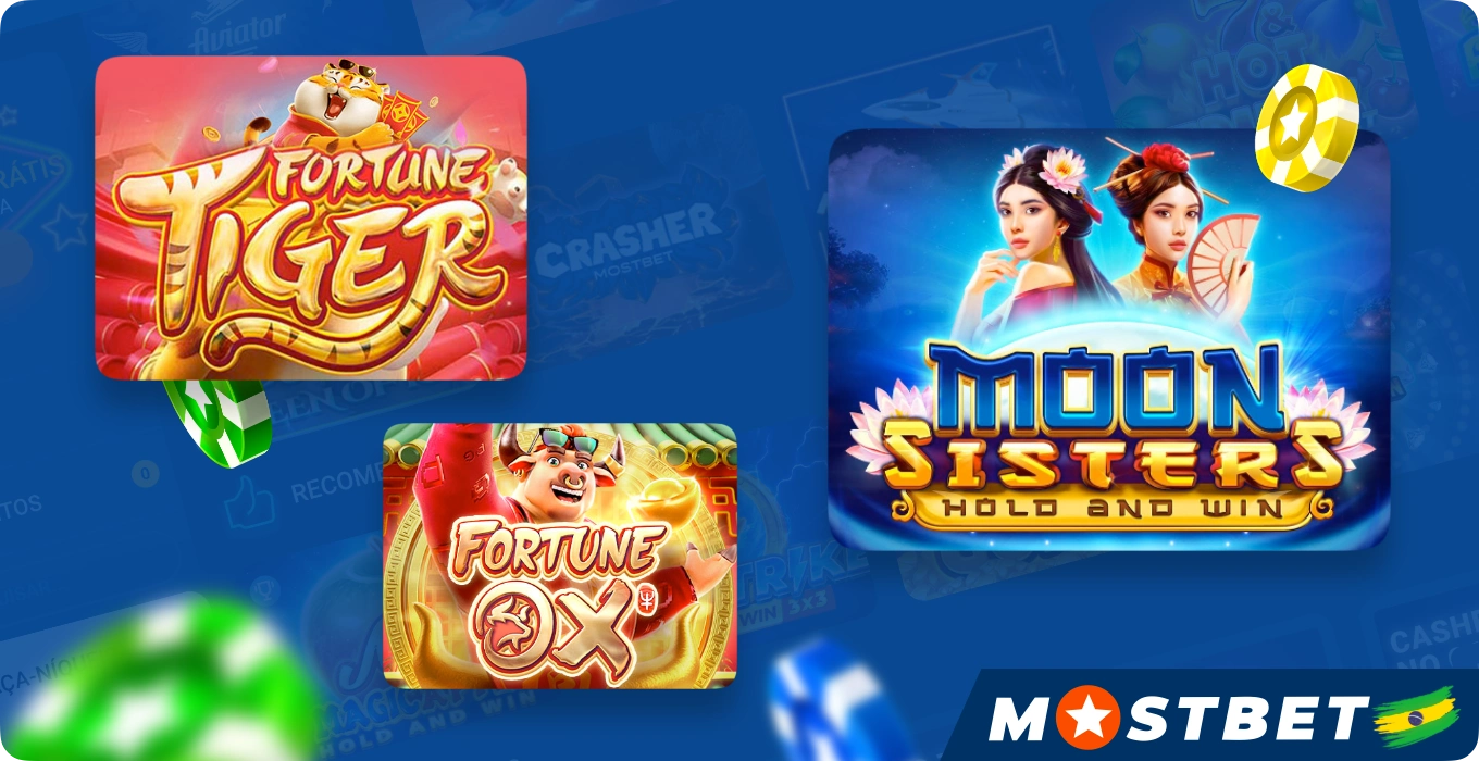 O Mostbet Casino tem vários jogos semelhantes ao Fortune Mouse