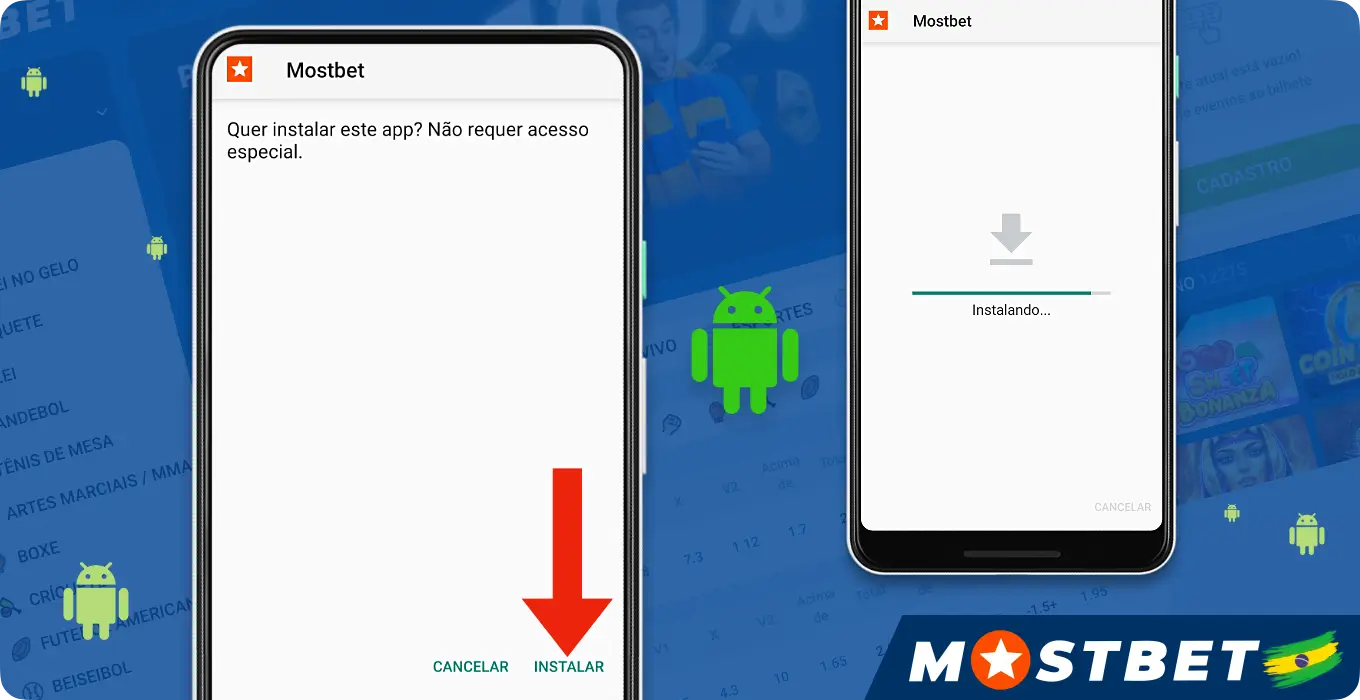 Depois de baixar o aplicativo Mostbet para Android, instale-o. O processo de instalação é o mesmo que o de qualquer outro arquivo APK